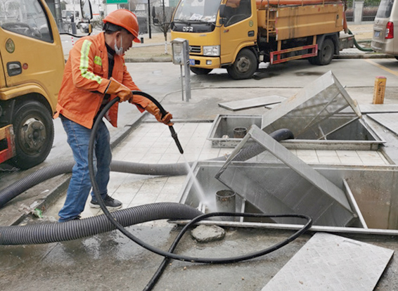 青冈隔油池清理