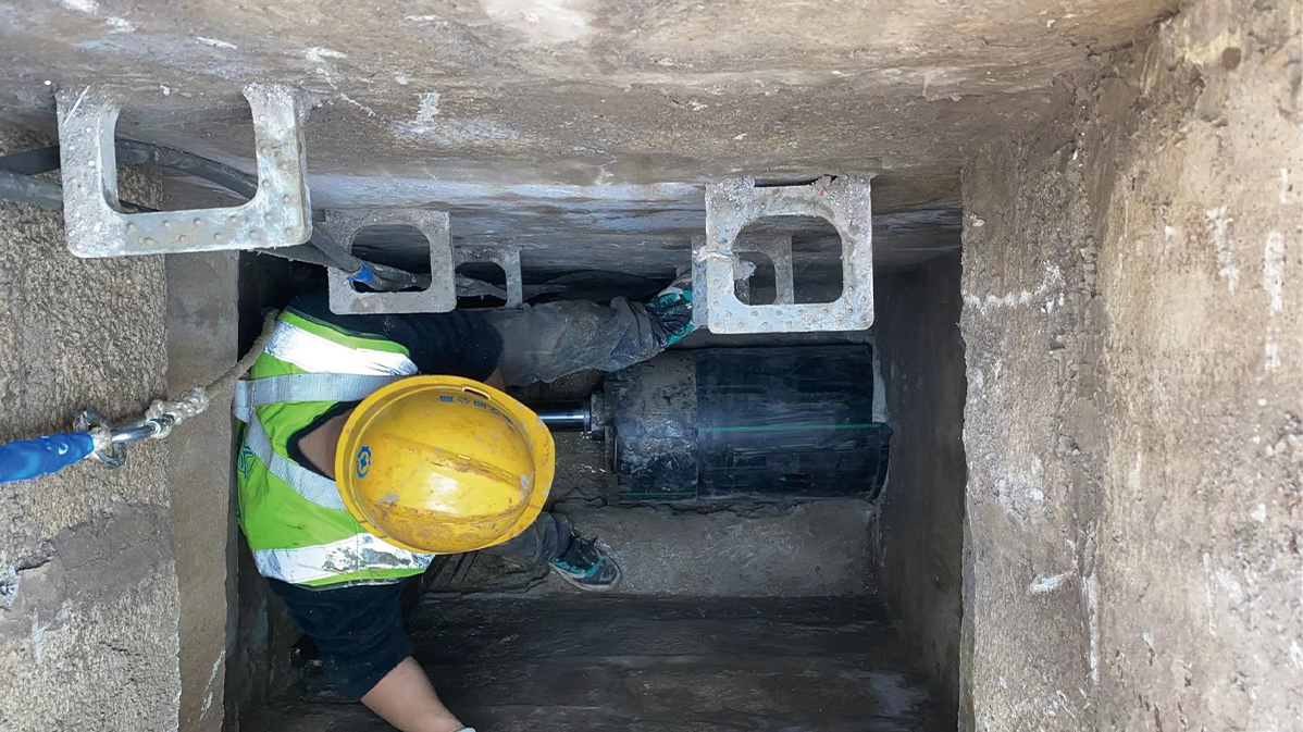 青冈HDPE短管内衬法